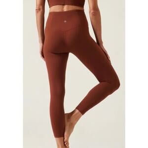 ATHLETA Ultra High Rise Elation 7/8 Leggings Ancient Mahogany Active Women's L